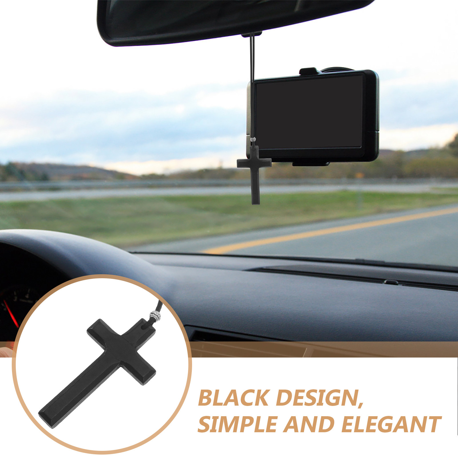 Wooden Hanging Ornament Sleek  - Interior Design Course review and price
