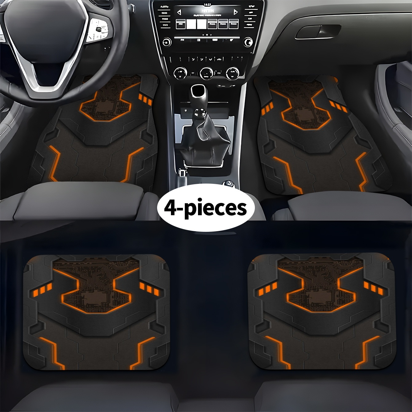 4pcs All-Weather Fit Car Mats  - Interior Design Tech review and price
